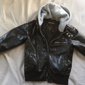 Members Only boys faux leather jacket